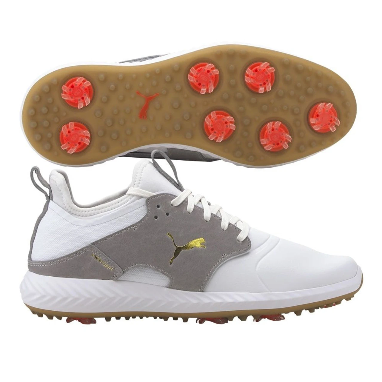 PUMA Golf Puma Ignite PWRADAPT Caged Crafted Golf Shoes - Image 3