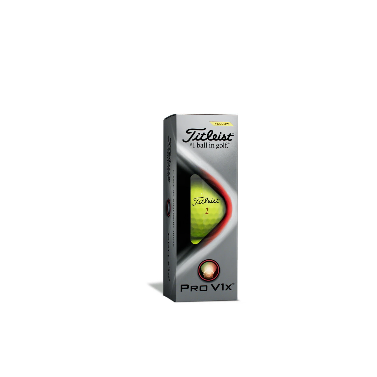 Titleist Pro V1X Yellow Dozen Golf Balls 2021 - Image 2