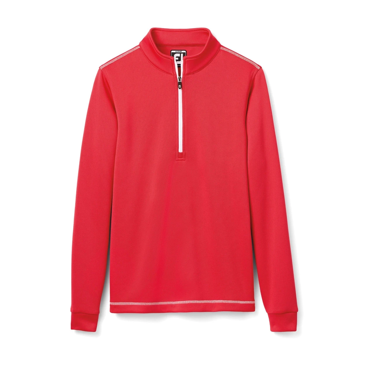 FootJoy Golf FootJoy Junior Half-Zip Contrast Stitch Mid-Layer - Image 2