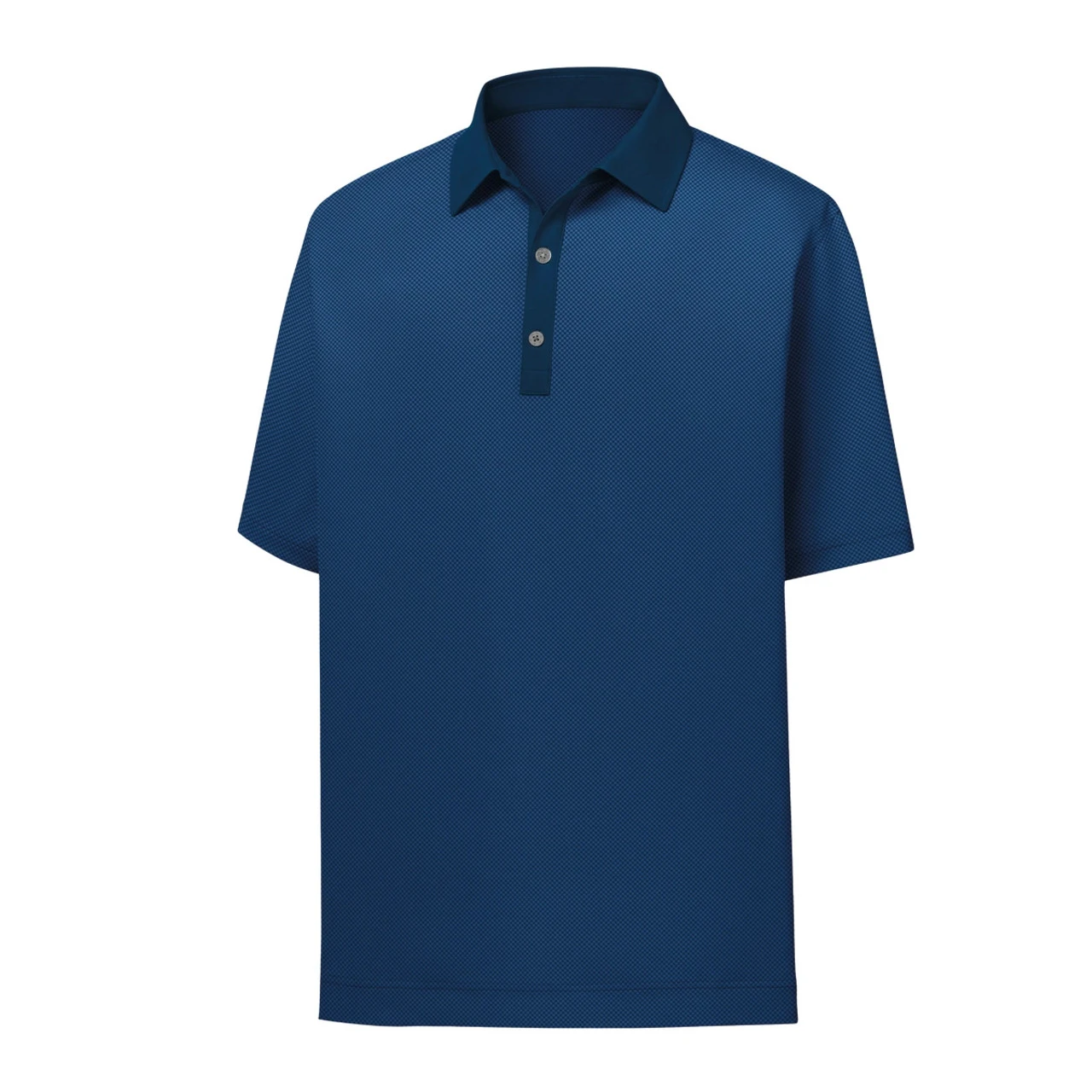 FootJoy Golf FootJoy ProDry Stretch Lisle Mini Check Print Polo - Image 4