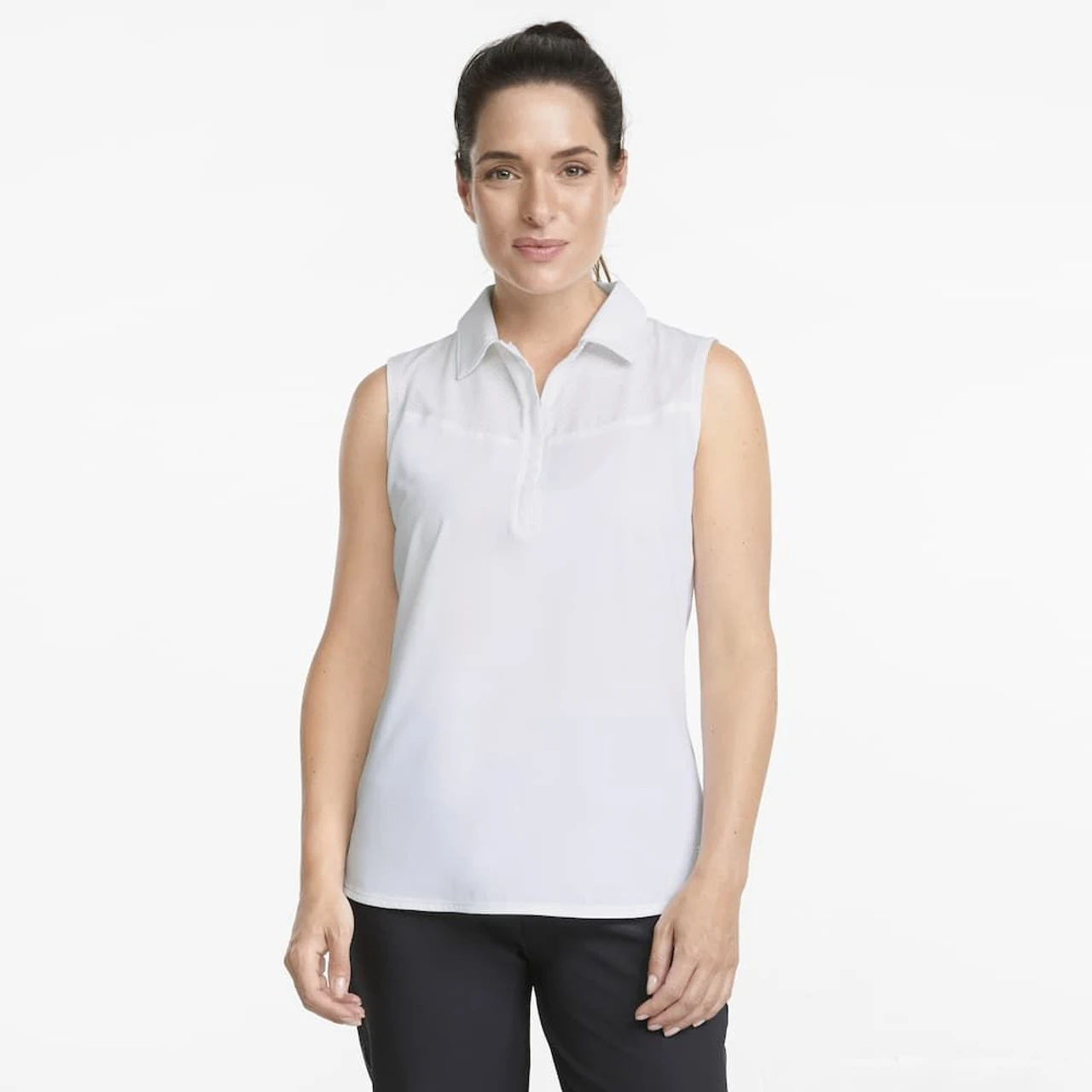 PUMA Golf Puma Womens Harding Sleeveless Polo