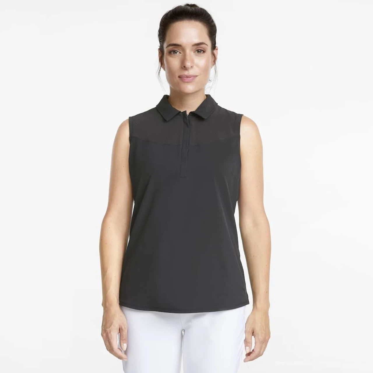 PUMA Golf Puma Womens Harding Sleeveless Polo - Image 4