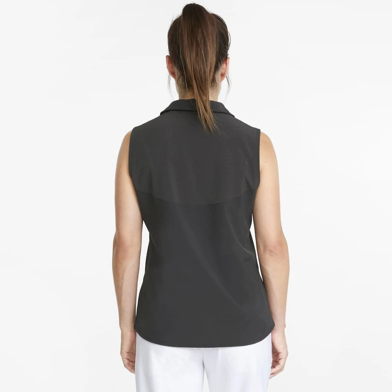 PUMA Golf Puma Womens Harding Sleeveless Polo - Image 5