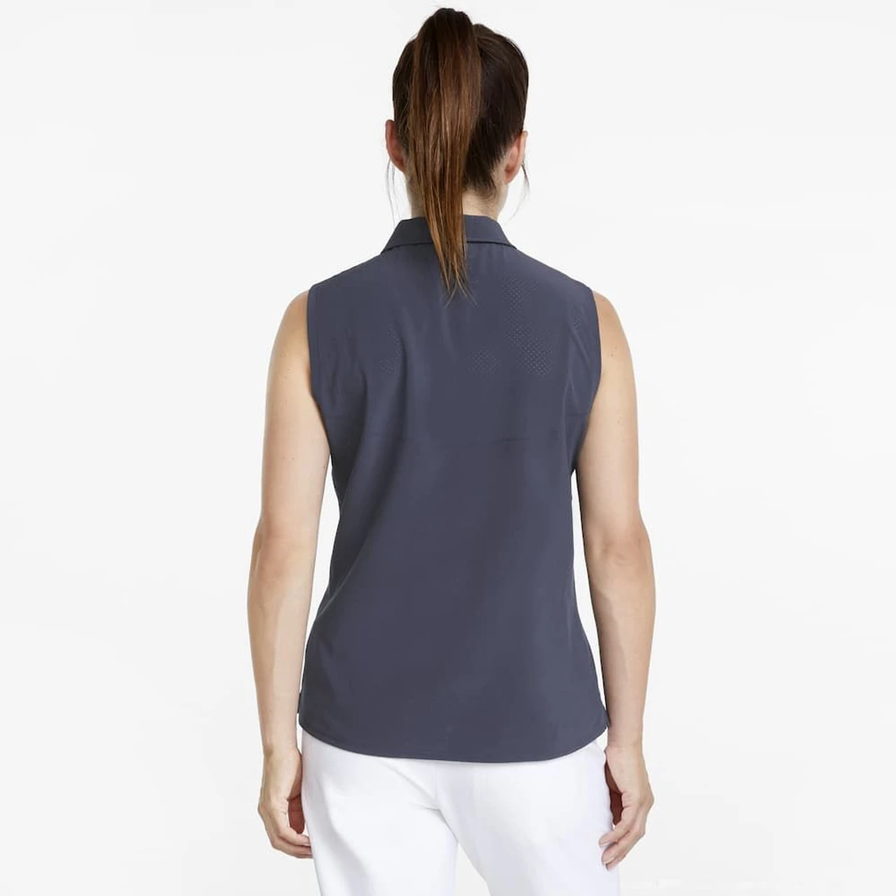 PUMA Golf Puma Womens Harding Sleeveless Polo - Image 8