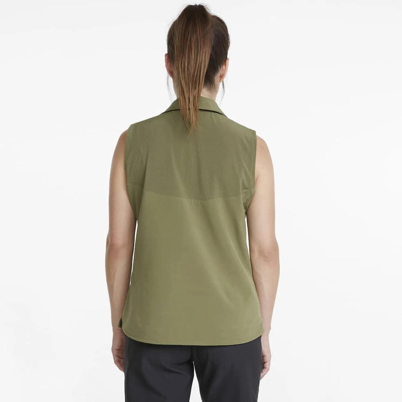 PUMA Golf Puma Womens Harding Sleeveless Polo - Image 11