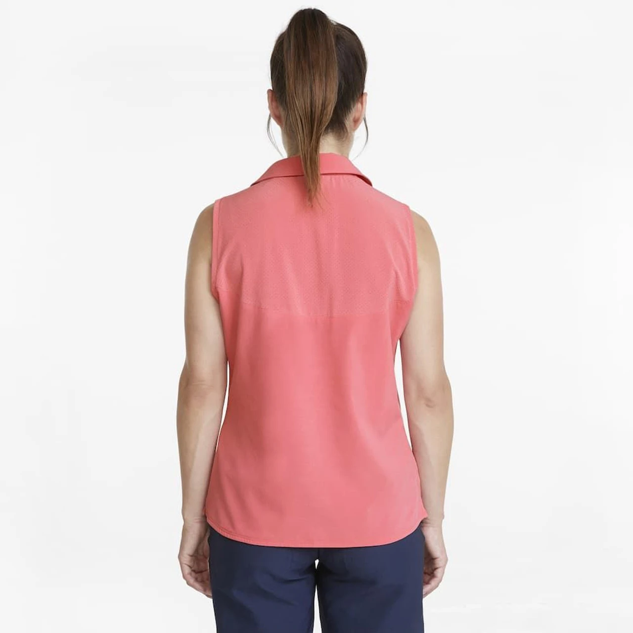PUMA Golf Puma Womens Harding Sleeveless Polo - Image 17