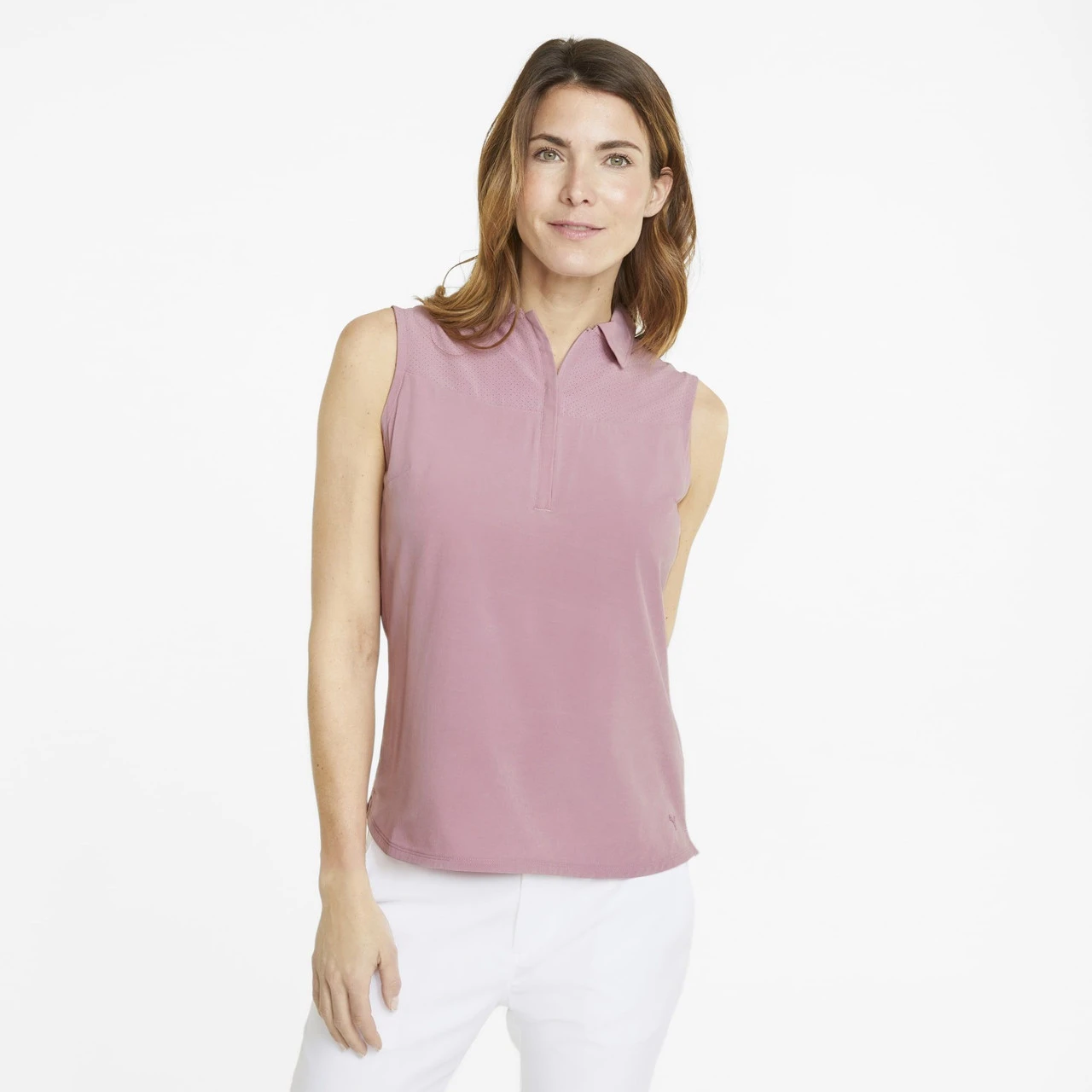 PUMA Golf Puma Womens Harding Sleeveless Polo - Image 19
