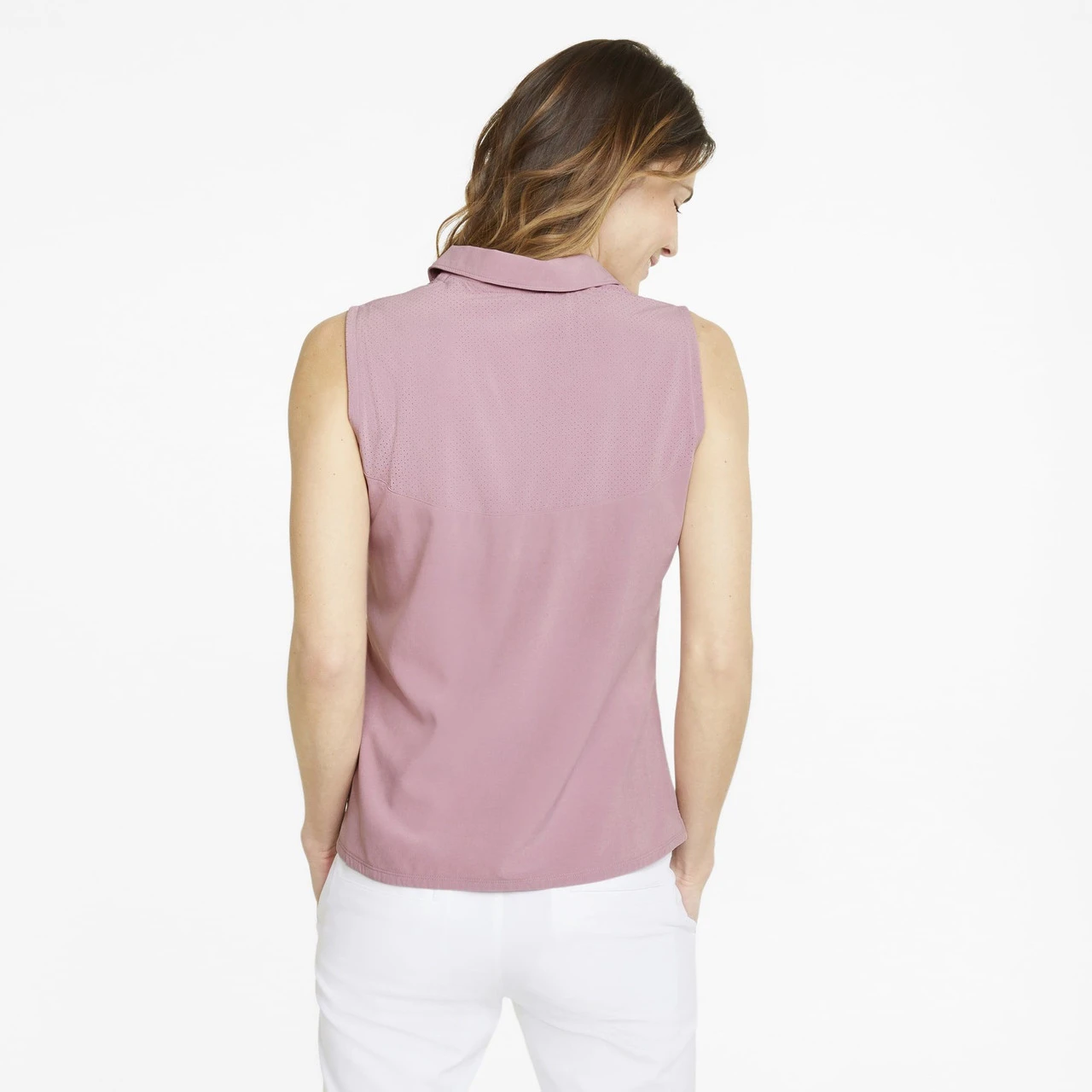 PUMA Golf Puma Womens Harding Sleeveless Polo - Image 24
