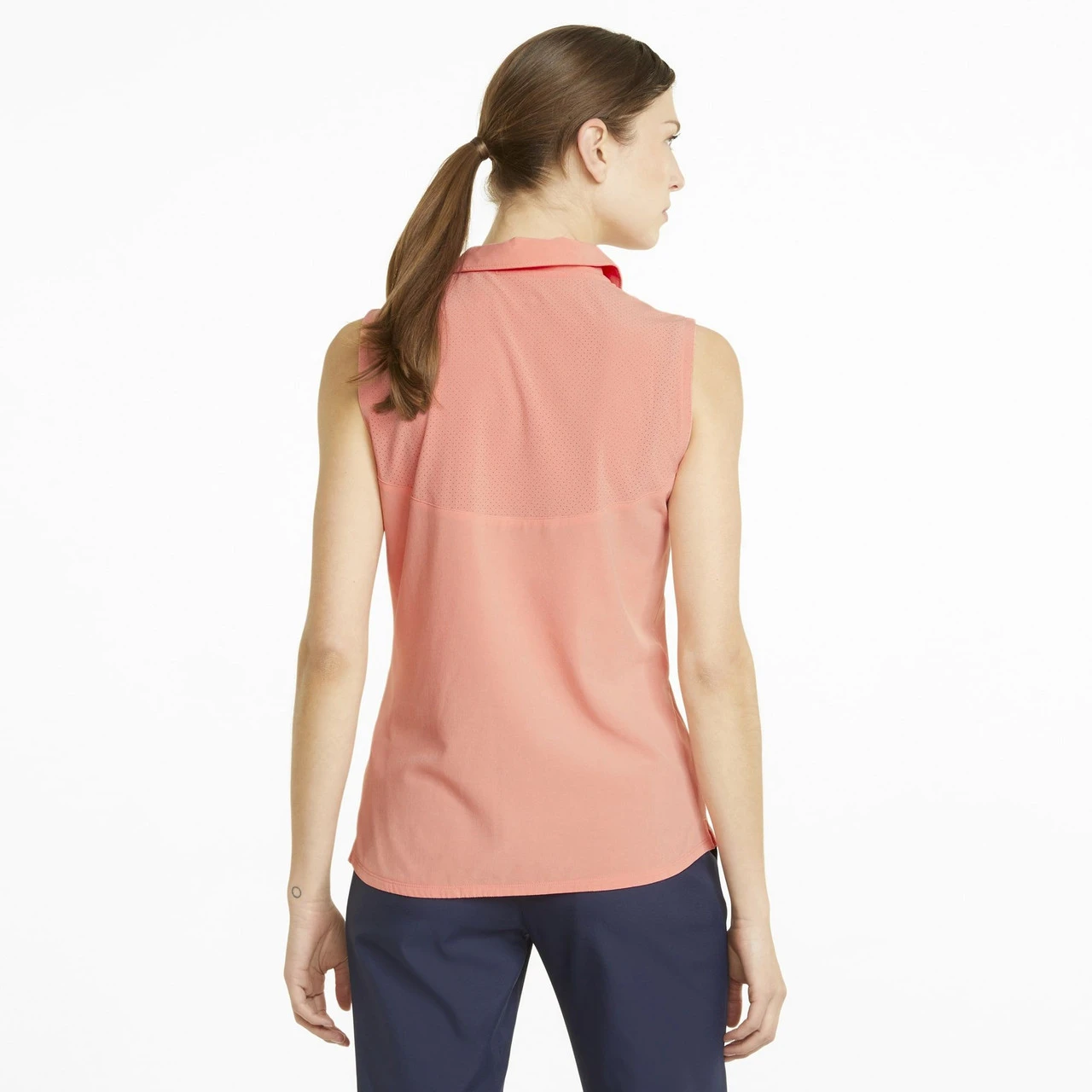 PUMA Golf Puma Womens Harding Sleeveless Polo - Image 26