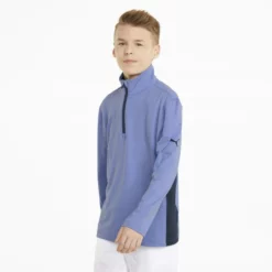 PUMA Golf Puma Boys Gamer 1/4 Zip Pullover