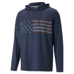 PUMA Golf Puma Volition Star Stripe Hoodie