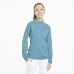 PUMA Golf Puma Girls 1/4 Zip Jacket