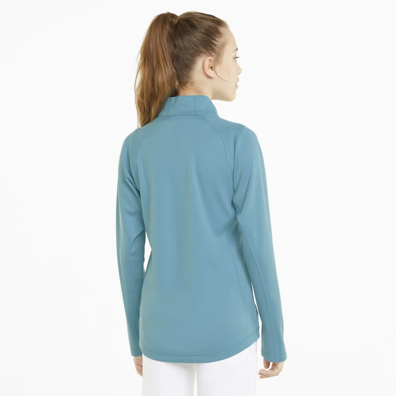 PUMA Golf Puma Girls 1/4 Zip Jacket - Image 2