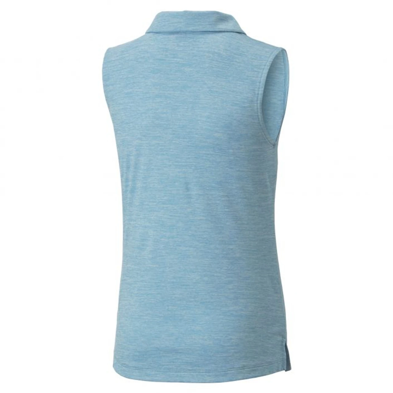 PUMA Golf Puma Girls Sleeveless Heather Polo - Image 8