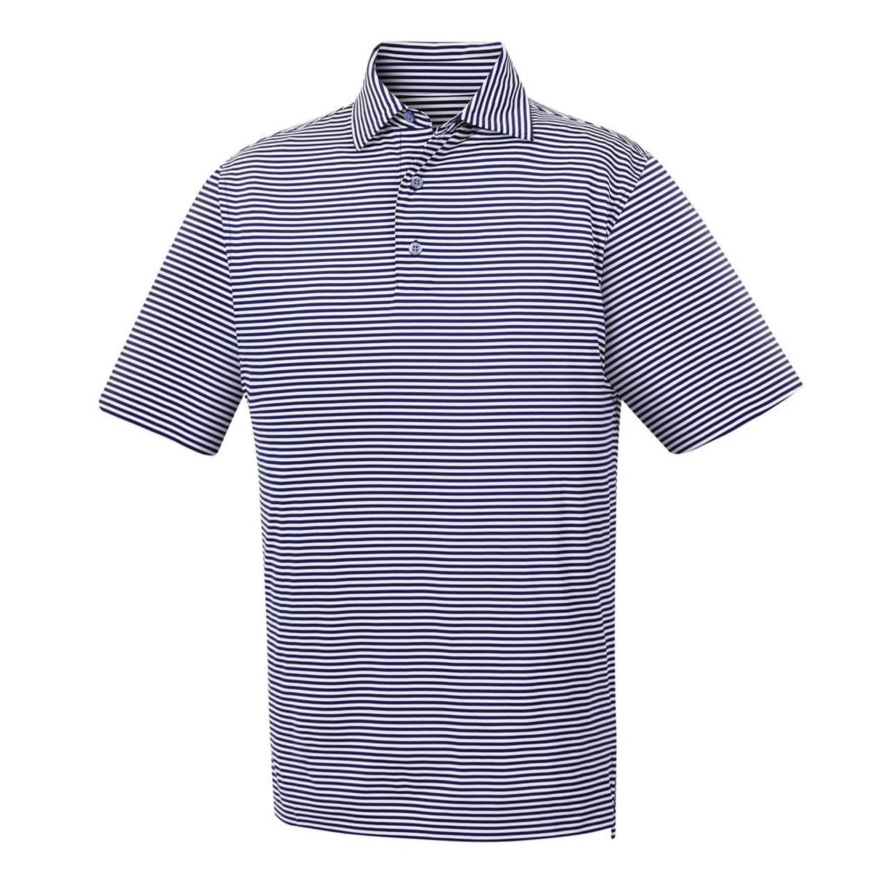 FootJoy Golf FootJoy Lisle Feeder Stripe Self Collar Polo - Image 6