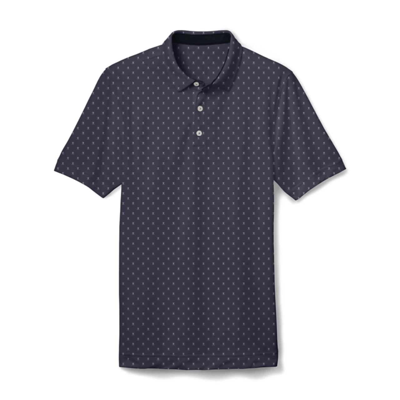 FootJoy Golf FootJoy Junior Golf Print Self Collar Polo - Image 3