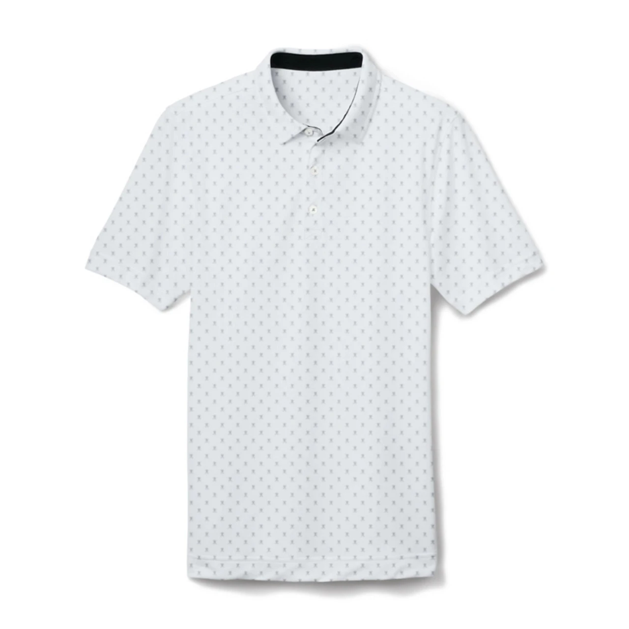 FootJoy Golf FootJoy Junior Golf Print Self Collar Polo - Image 5