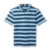 FootJoy Golf FootJoy Junior Rugby Stripe Self Collar Polo