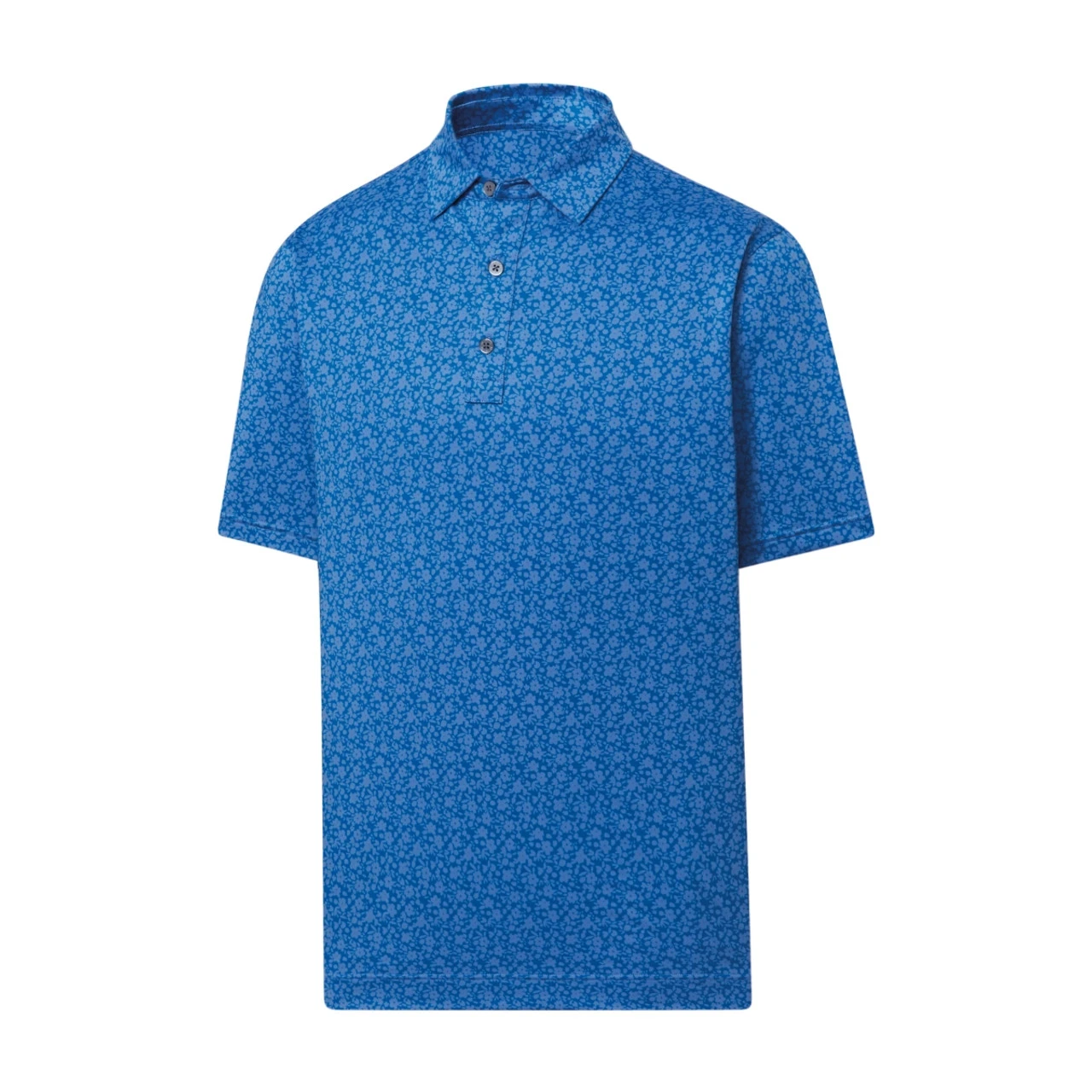 FootJoy Golf FootJoy Painted Floral Lisle Traditional Fit Polo - Image 5