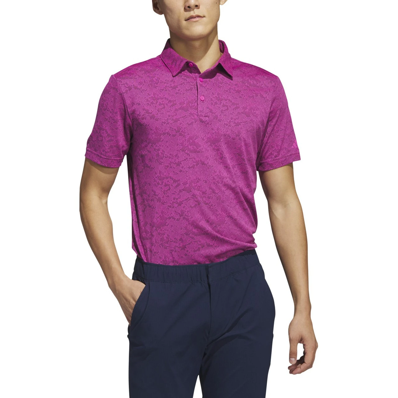 Adidas Golf Adidas Textured Jacquard Polo