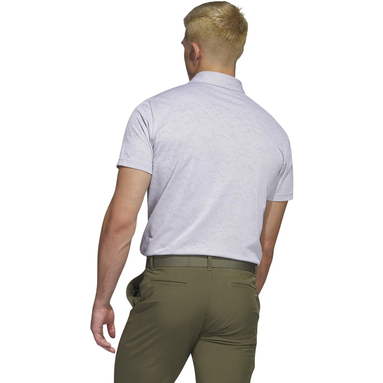 Adidas Golf Adidas Textured Jacquard Polo - Image 6