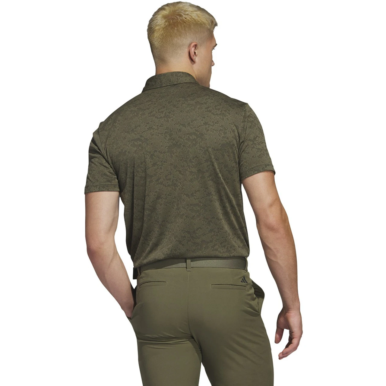 Adidas Golf Adidas Textured Jacquard Polo - Image 12