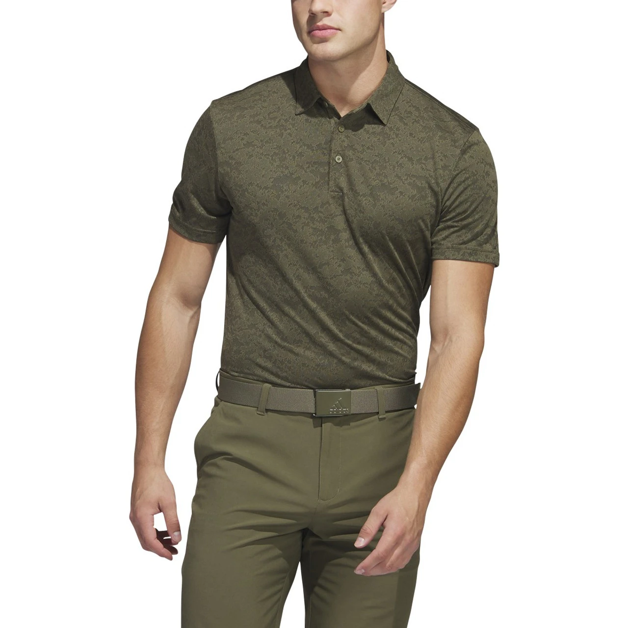 Adidas Golf Adidas Textured Jacquard Polo - Image 11