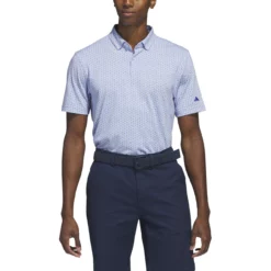 Adidas Golf Adidas Go-To Print Golf Polo