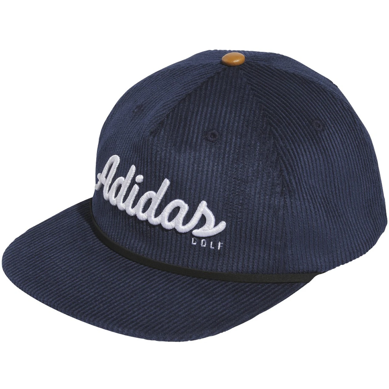Adidas Golf Adidas Corduroy Leather 5 Panel Hat - Image 8