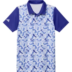 Adidas Golf Adidas Boys Camo Printed Polo