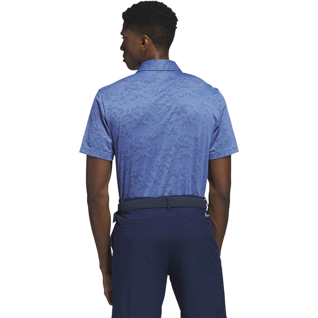 Adidas Golf Adidas Textured Jacquard Polo - Image 14