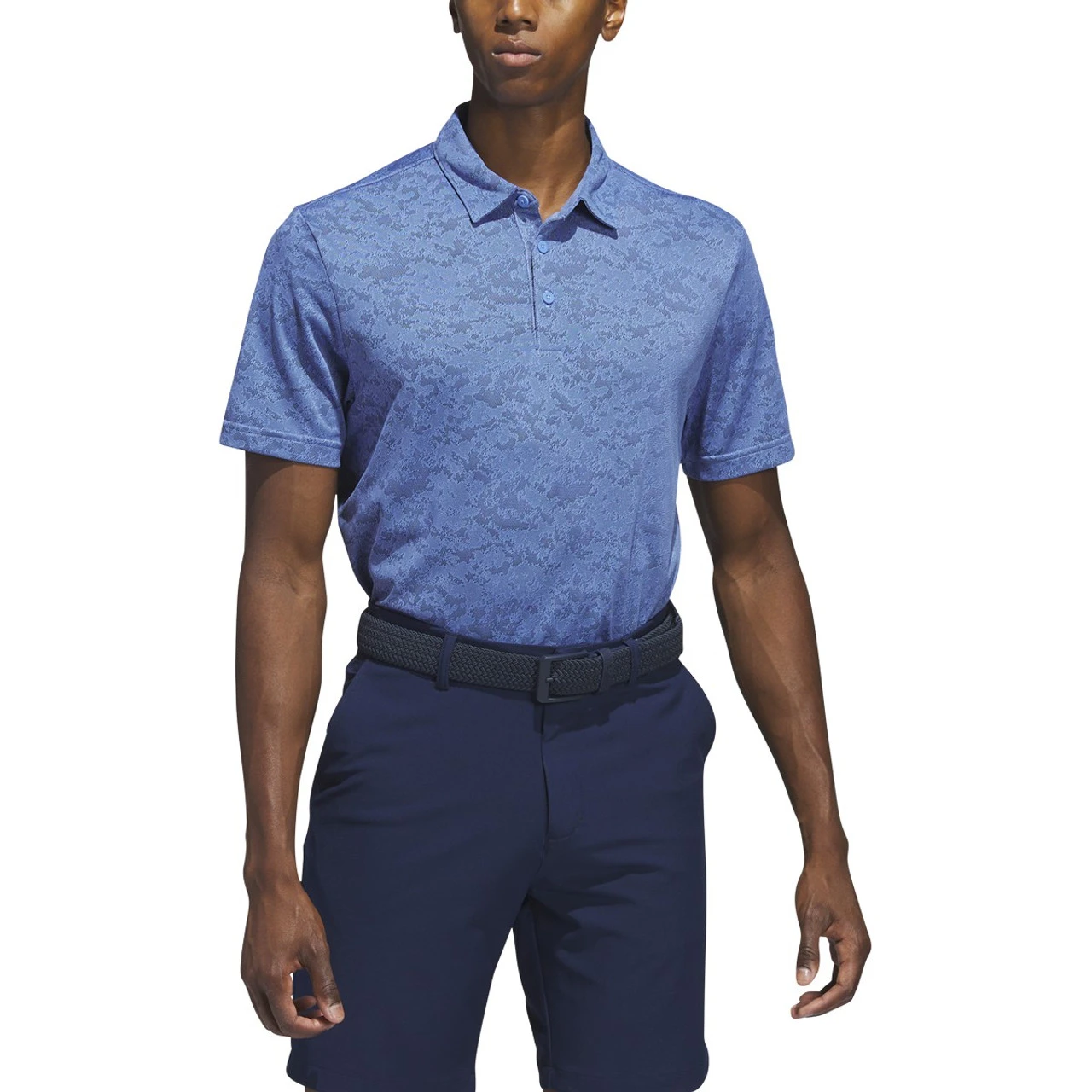 Adidas Golf Adidas Textured Jacquard Polo - Image 13