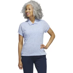 Adidas Golf Adidas Womens Go-To Printed Polo