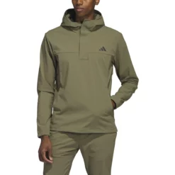 Adidas Golf Adidas Ripstop Quarter Zip Pullover Hoodie