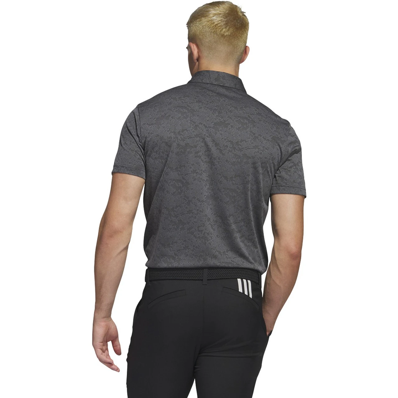 Adidas Golf Adidas Textured Jacquard Polo - Image 8