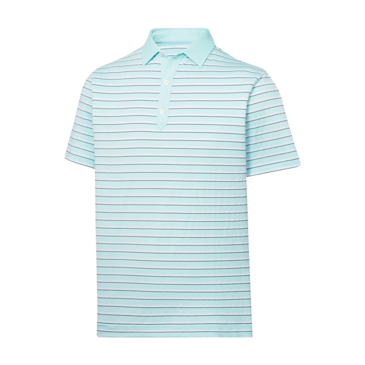 FootJoy Golf FootJoy Lisle Multi Stripe Self Collar Athletic Fit Polo - Image 2