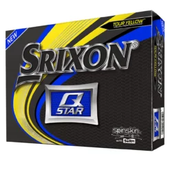 Srixon Golf Srixon Q-Star Tour Yellow Dozen Golf Balls