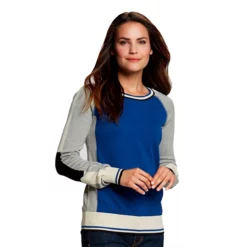Cutter & Buck Ladies Stride Colorblock Sweater