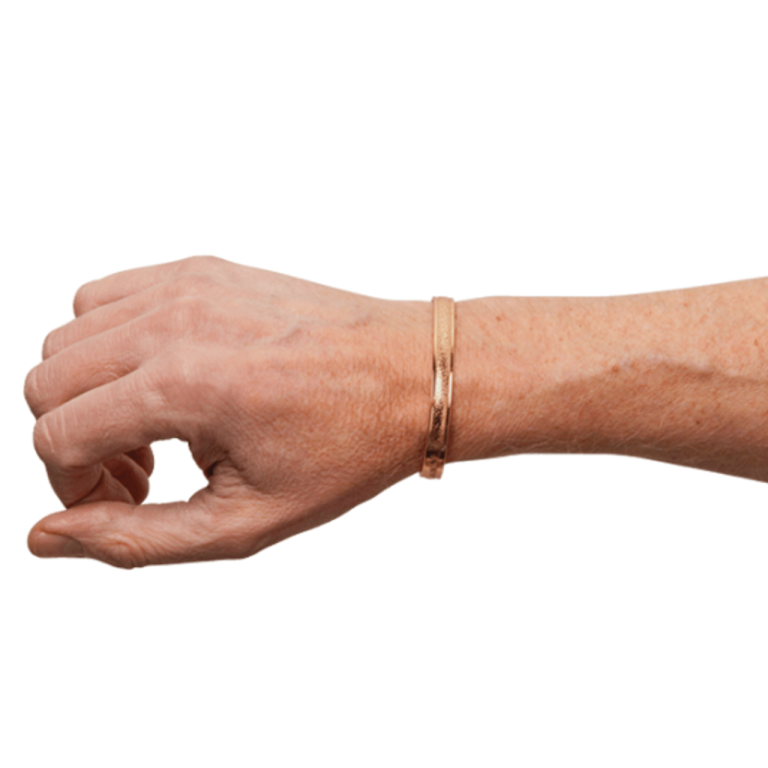 Sabona Pebbled Copper Magnetic Wristband - Image 2