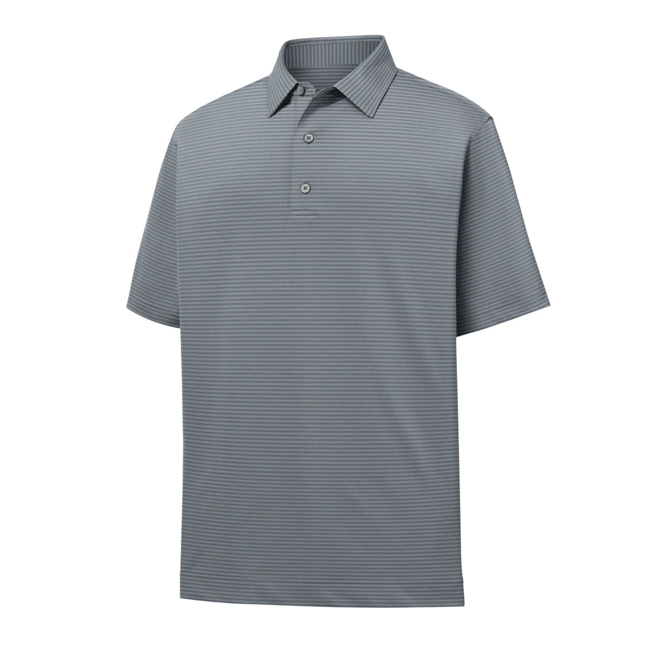FootJoy Golf FootJoy Lisle Feeder Stripe Self Collar Polo - Image 2