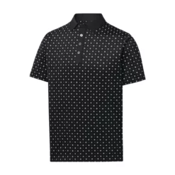 FootJoy Golf FootJoy ProDry Lisle Deco Print Athletic Fit Polo